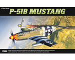 North American P-51B Mustang Old Crow 1:72 academy AC12464