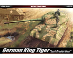 German King Tiger Last Production 1:35 academy AC13229