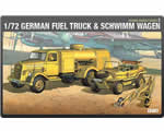 German Fuel Truck - Schwimmwagen 1:72 academy AC13401