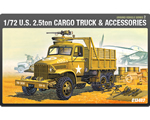 US 2.5 Ton 6x6 Cargo Truck - Accessories 1:72 academy AC13402