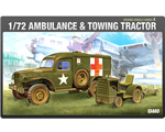 US Ambulance - Towing Tractor 1:72 academy AC13403