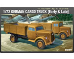 German Cargo Truck (Early - Late) 1:72 academy AC13404