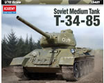 Soviet Medium Tank T-34-85 1:72 academy AC13421
