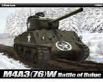 U.S. Army M4A3(76)W Battle of Bulge 1:35 academy AC13500