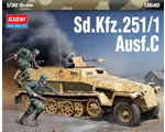 German Sd.kfz.251/1 Ausf.C 1:35 academy AC13540