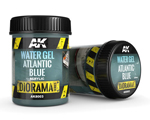 Water Gel Atlantic Blue - 250 ml (Acrylic) ak-interactive AK-8003