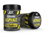 Terrains Asphalt - 250 ml (Acrylic) ak-interactive AK-8013