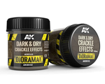 Dark Dry Crackle Effects - 100 ml (Acrylic) ak-interactive AK-8032