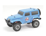 Automodello Outback Mini 2.0 Alto 4WD Scaler 1:24 RTR con luci Blu edmodellismo FTX5509BL