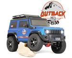 Automodello Outback 3.0 Paso 4WD 1:10 Trail Crawler Blu RTR edmodellismo FTX5593B