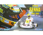 Ayrton Senna Kart 1993 1:20 fujimi FUJ09138