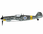 Messerschmitt Bf 109G-6 Juutilainen w/Figure 1:32 hasegawa HA08242