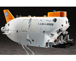 Manned Research Submersible Shinkai 6500 (Upgraded Thruster Version 2012) 1:72 hasegawa HASSW03