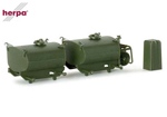 Portable fuel tank and pump unit Bundeswehr 1:87 herpa HE740548