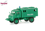 Unimog S404 hardtop Police 1:87 herpa HE742627
