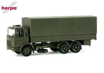 MAN truck 10t with canvas olive 1:87 herpa HE742757