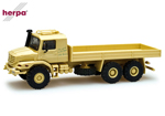 Mercedes-Benz Zetros 6x6 with platform The world is with Japan 1:87 herpa HE743846