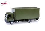 MAN LE2000 truck with canvas and lift gate Bundeswehr 1:87 herpa HE743853