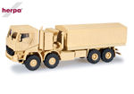 Mercedes-Benz Actros with canvas, armoured 1:87 herpa HE743952
