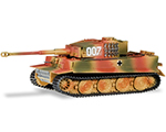 Battle tank Tiger prototype no. V1 with additional armor and snorkel April 1942 1:87 herpa HE746441