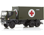 Iveco Trakker 6x6 Container German Federal 1:87 herpa HE746519