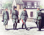 WWII German Staff Personnel (4 figure) 1:35 icm ICM35611
