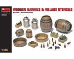 Wooden Barrels - Village Utensils 1:35 miniart MNA35550