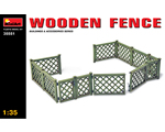 Wooden Fence 1:35 miniart MNA35551