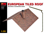 European Tiled Roof 1:35 miniart MNA35555