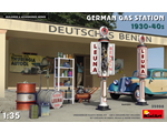 German Gas Station 1930-40s 1:35 miniart MNA35598