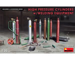 High Pressure Cylinders w/Welding Equipment 1:35 miniart MNA35618