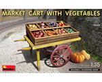 Market Cart with Vegetables 1:35 miniart MNA35623