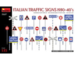 Italian Traffic Signs 1930-40's 1:35 miniart MNA35637
