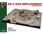 Zis-3 Gun Emplacement 1:35 miniart MNA36058