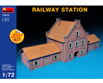 Railway Station (Multicolored kit) 1:72 miniart MNA72015