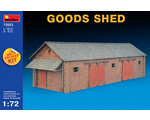 Goods Shed (Multicolored kit) 1:72 miniart MNA72023