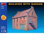 Building with Garage (Multicolored kit) 1:72 miniart MNA72031