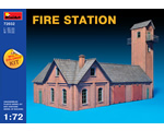 Fire Station (Multicolored kit) 1:72 miniart MNA72032