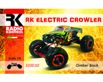 Automodello Crowler 4WD 1:8 2,4 GHz Nero/Giallo RTR radiokontrol RKO3200T2