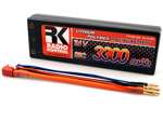 Batteria LiPo 7,4 V 2S 3300 mAh 35C Hard Case radiokontrol YT90169