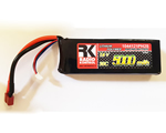 Batteria LiPo 7,4 V 2S 5000 mAh 30C Dean plug radiokontrol YTO1044121PH2S