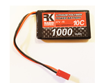 Batteria LiPo 3,7 V 1S 1000 mAh radiokontrol YTO603560HH