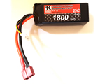 Batteria LiPo 11,1 V 3S 1800 mAh 25C Dean plug radiokontrol YTO803080EHH