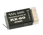 RX-60 FHSS 2,4 GHz RC Aereo 6 Canali sanwa SR-107A40953A