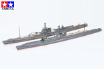 IJN Japanese Submarine I-16 and I-58 1:700 tamiya TA31453