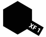 Vernice acrilica opaca XF-1 Matt Black (23 ml) tamiya TA81301