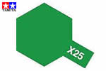 X25 Clear Green tamiya X25
