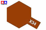 X34 Metallic Brown tamiya X34