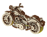 Vehicles Series - Motorcycle Cruiser V-Twin woodencity WR342