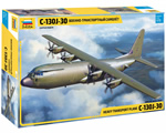 Heavy transport plane C-130J-30 1:72 zvezda ZV7324
